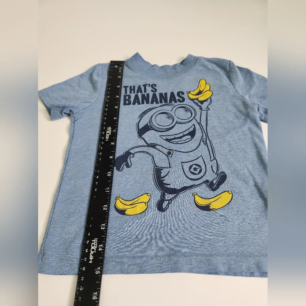 Toddler‎ Boys Short Sleeve Minion Despicable Me T-shirt Size 3T